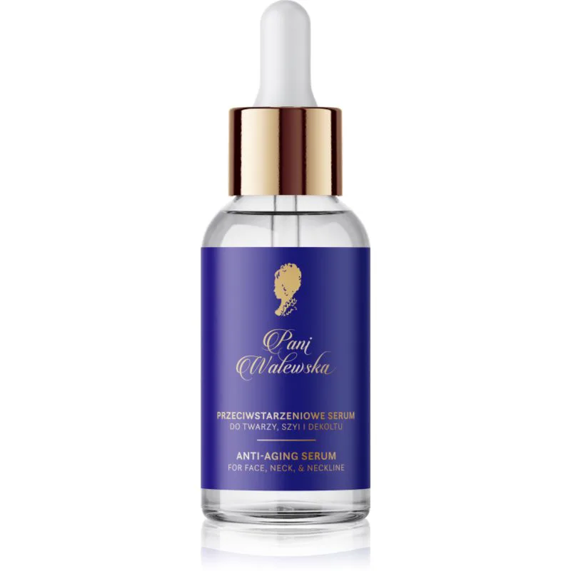 Pani Walewska Anti-Aging Face serum αντιγηραντικός ορός προσώπου Για πρόσωπο, λαιμό και ντεκολτέ 30 ml