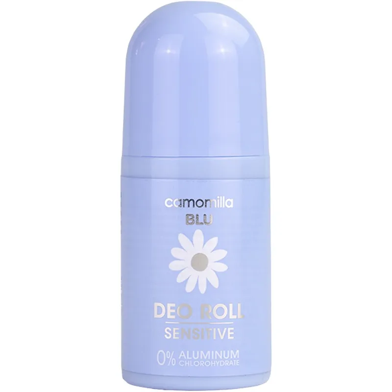 Camomilla Μπλε Sensitive Deodorant Roll Απαλό Αποσμητικό Σώματος για Ευαίσθητες Επιδερμίδες 50ml