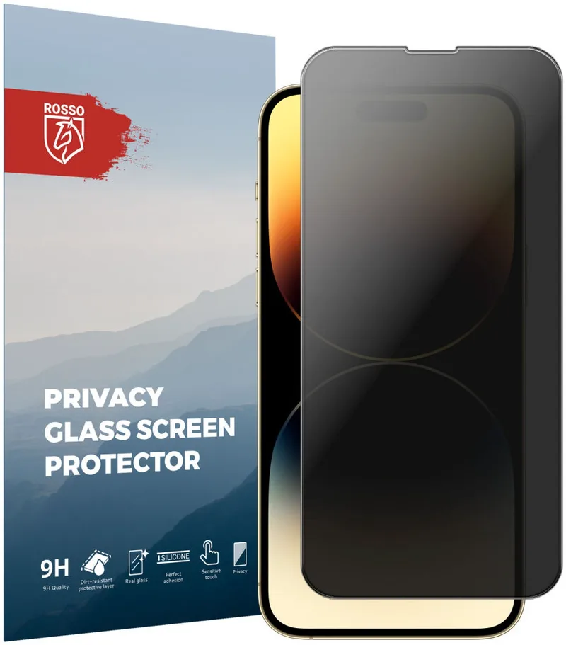 Κόκκινο Tempered Glass Privacy - Αντιχαρακτικό Γυαλί Προστασίας Απορρήτου Οθόνης Apple iPhone 14 Pro Max (8719246376313)