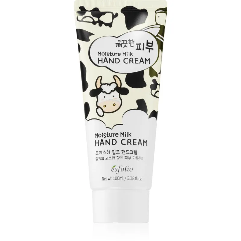 esfolio Pure Skin Moisture Milk ενυδατική κρέμα για τα χέρια με πρωτεΐνες γάλακτος 100 ml