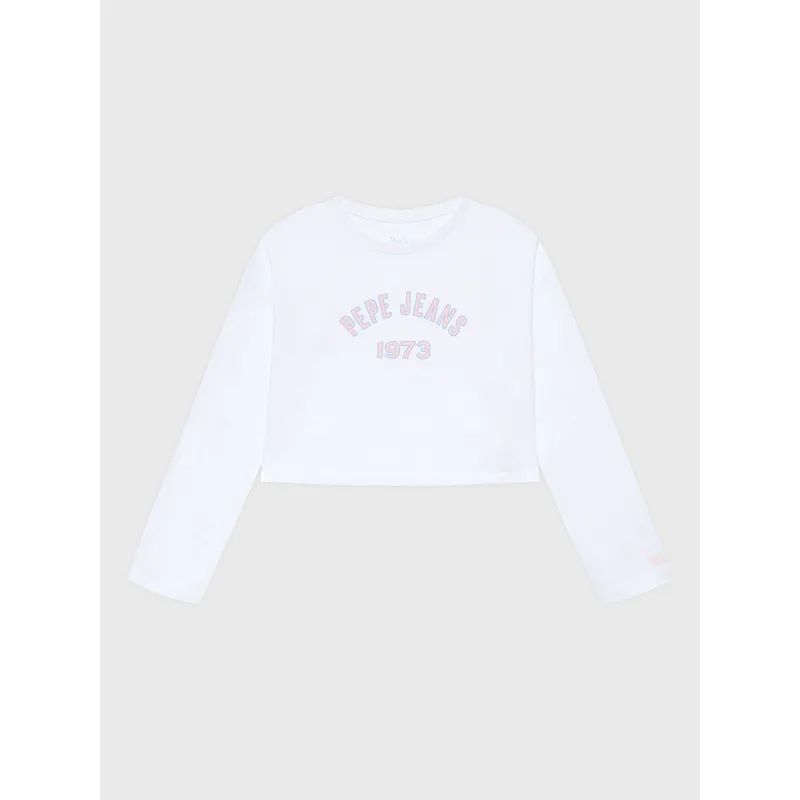 Pepe Jeans T-Shirt Paullete PG502955 Λευκό Regular Fit