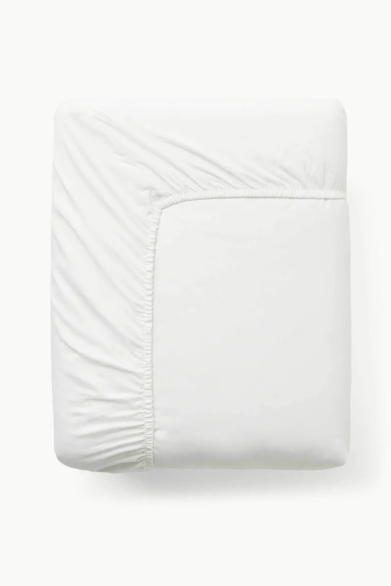 Coincasa σεντόνι υπέρδιπλο με λάστιχο μονόχρωμο 180 x 210 + 25 cm - 006815919 Λευκό
