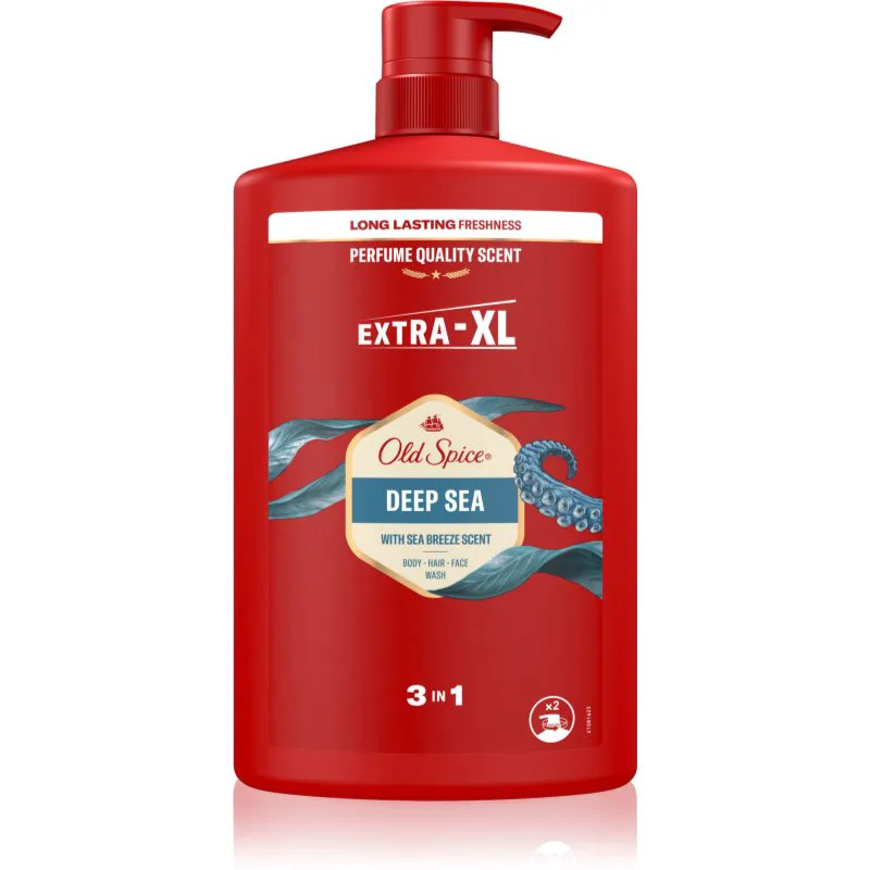 Old Spice Deep Sea τζελ για ντους για άντρες 1000 ml