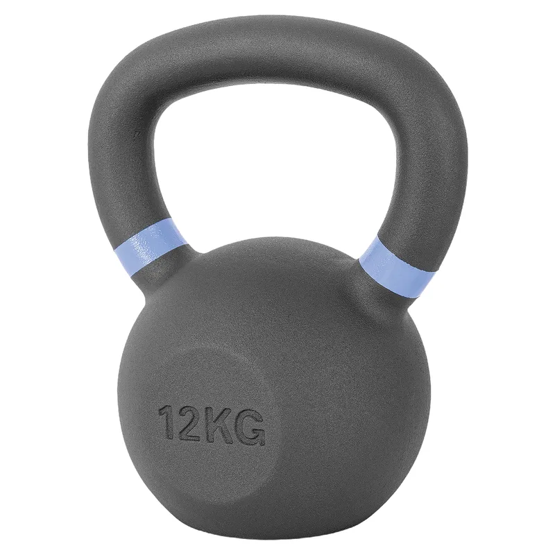 Kettlebell Cast Iron 12kg Μαύρο/Γαλάζιο