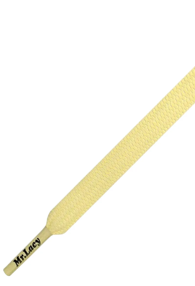 Κορδόνια Mr. Lacy Flatties 120cm Pastel Yellow 1051453-Yellow