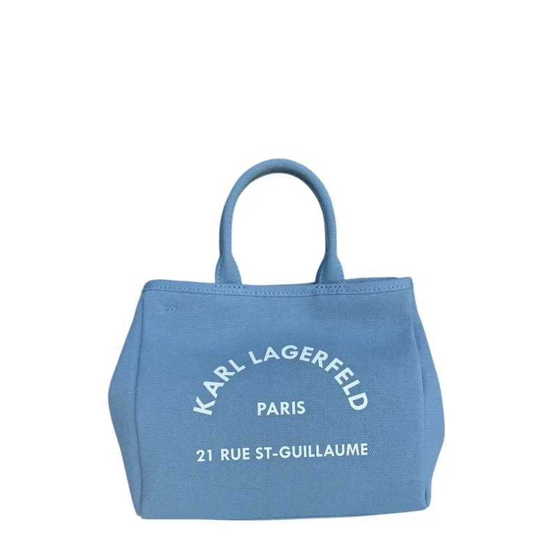 Γυναικεία Trapeze Mini Shopper Τσάντα Γαλάζια Karl Lagerfeld B2W50003-2HL BLUE BLOOM