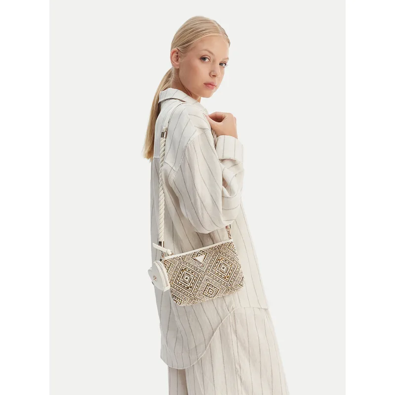 Τσάντα Guess J6GZ09 WO700 Μπεζ