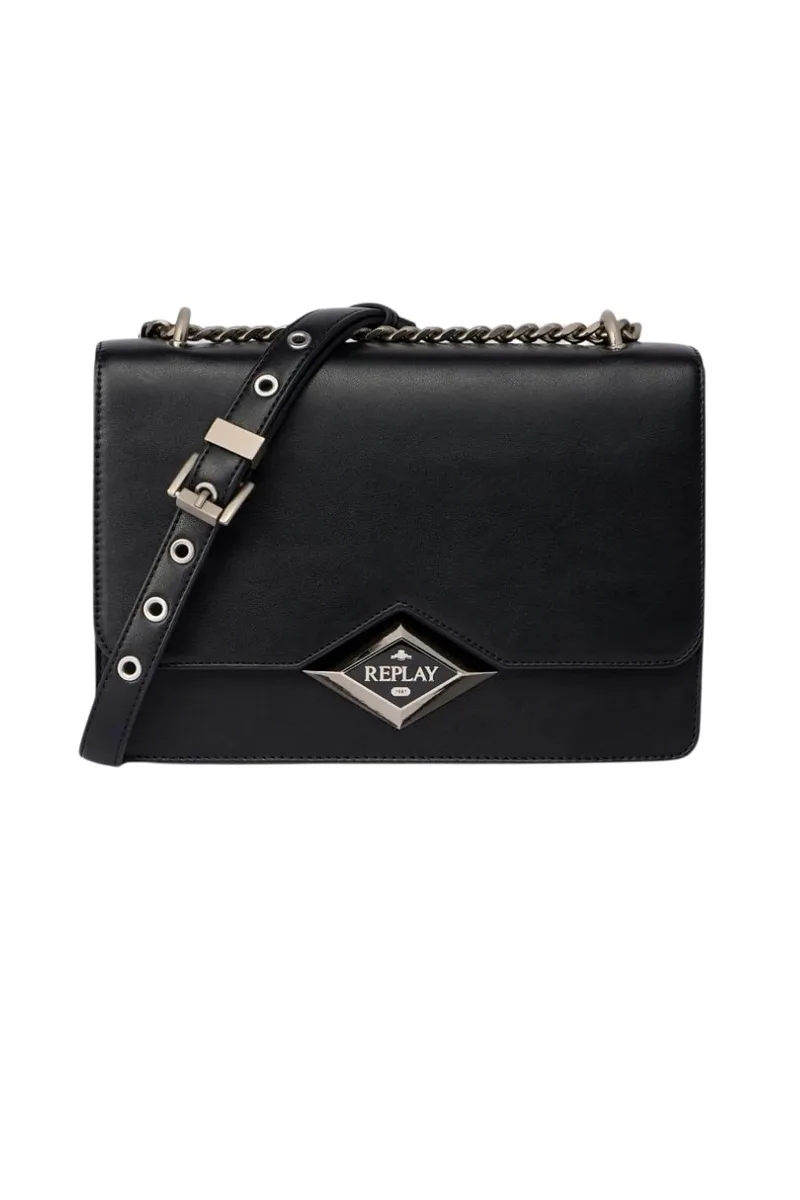 REPLAY Τσάντες FW3000.056.A0015G - Μαύρο-FW3000.056.A0015G-BLACK