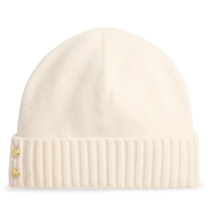 Σκούφος LAUREN RALPH LAUREN 454P04510003 Εκρού