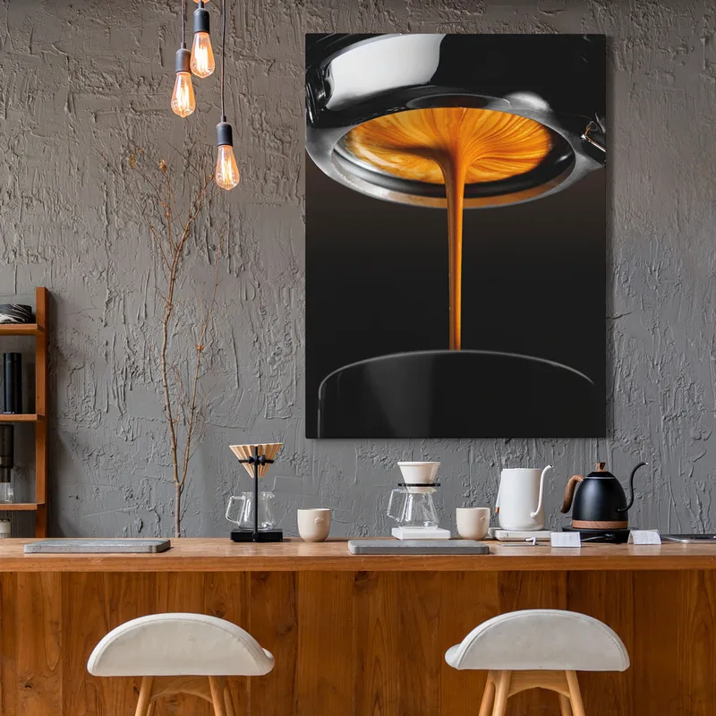 OUTLET Πινακας σε καμβά ESPRESSO SHOT 50cm x 80cm