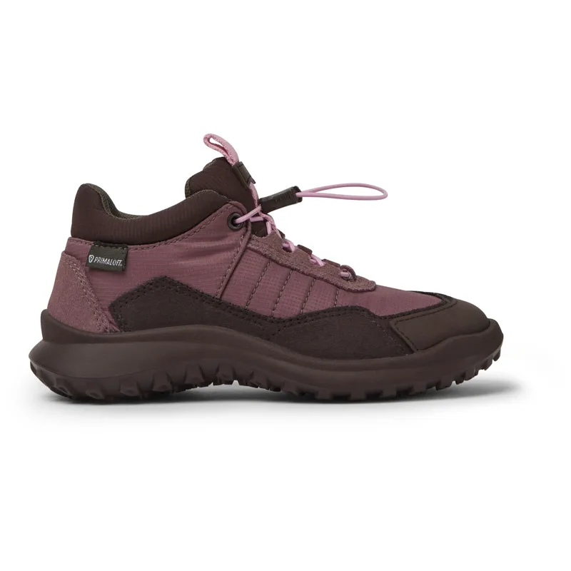 CAMPER CRCLR - Μπότες Για Κορίτσια - Μοβ,Καφέ, Μέγεθος 33, Cotton fabric