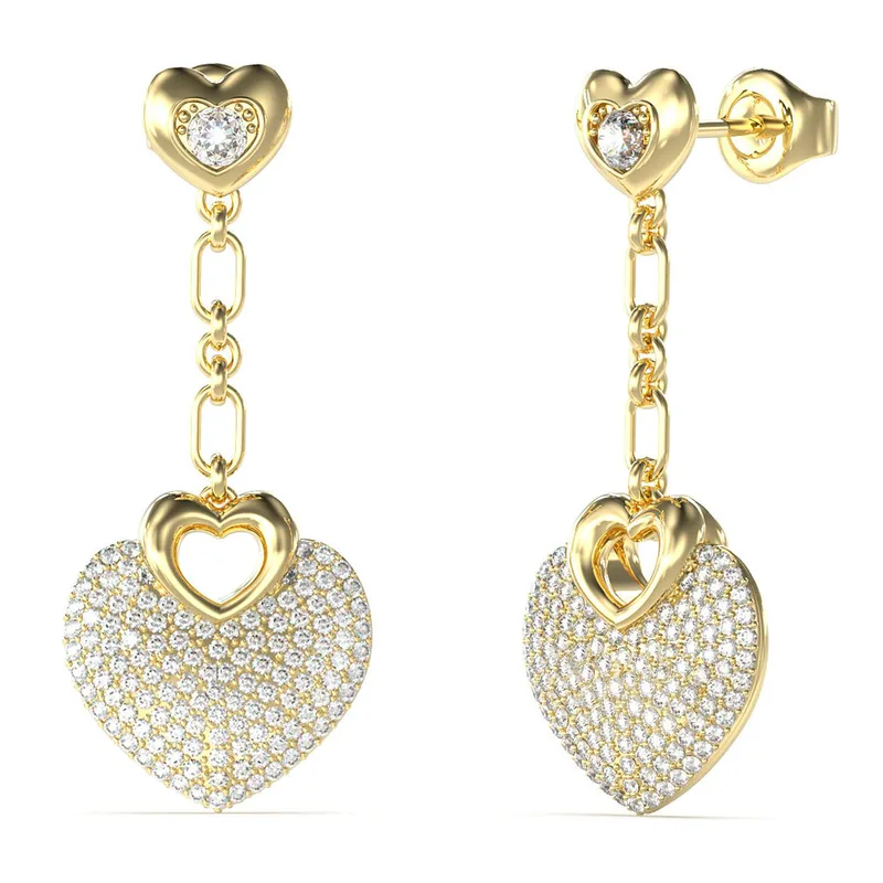 Guess Women's Earrings JUBE05210JWYG (4 cm) 4CM