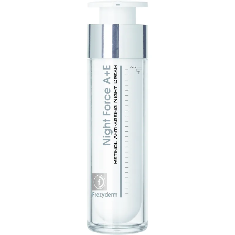 Frezyderm Night Force A+E Cream Αντιγηραντική Κρέμα Νύχτας με Ρετινόλη & Βιταμίνη Ε 50ml