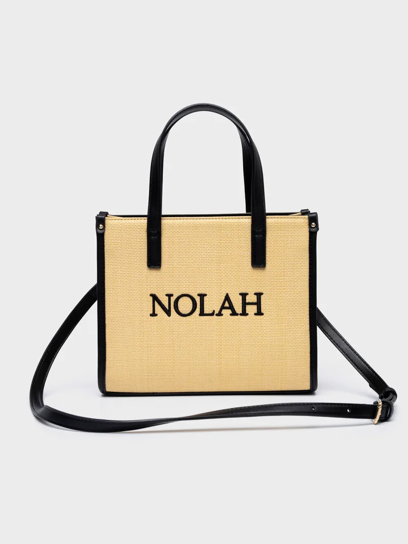 NOLAH ΓΥΝΑΙΚΕΙΑ ΤΣΑΝΤΑ TULUM YELLOW BLACK