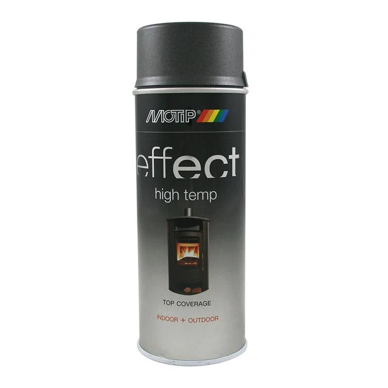 Spray Motip Effect 302403 Υψηλής Θερμοκρασίας Ανθρακί