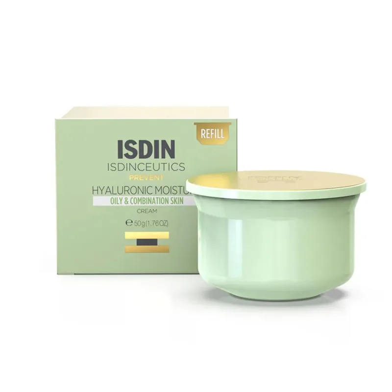 Isdin Hyaluronic Moisture Refill Anti-Aging Facial Moisturizing Cream 50g