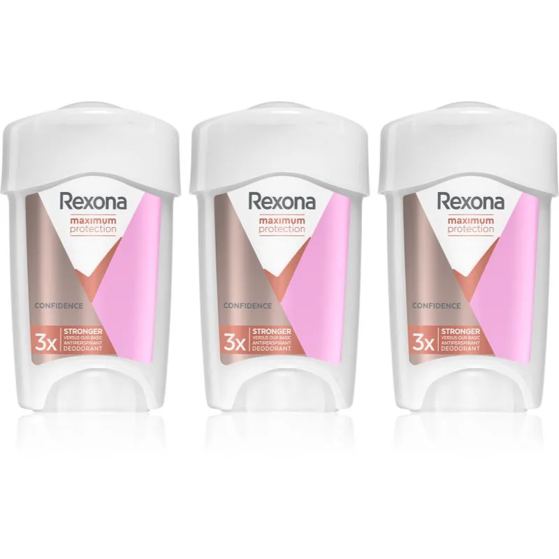 Rexona Maximum Protection Confidence κρεμώδες αποσμητικό για την αντιμετώπιση της υπερβολικής εφίδρωσης