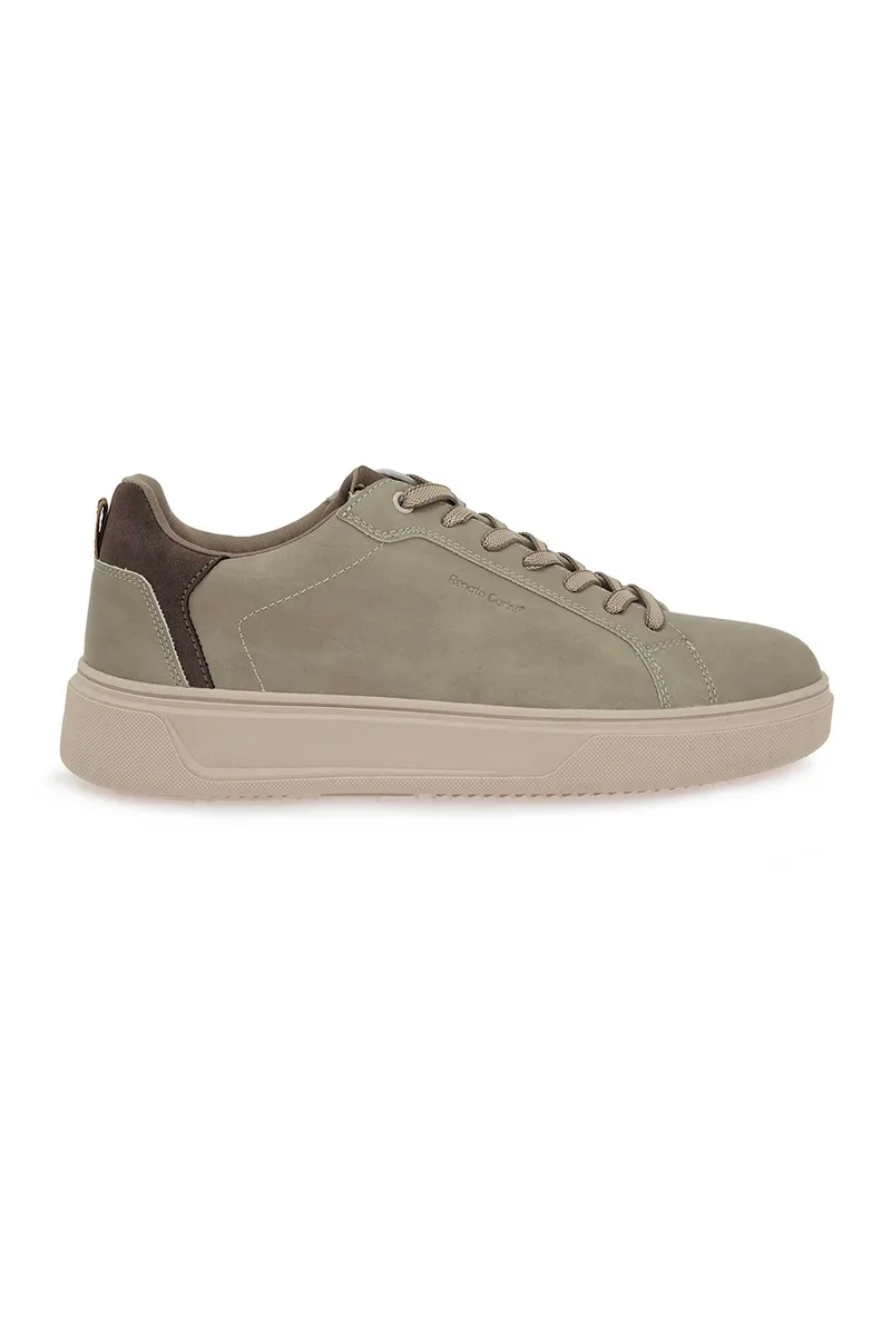 Renato Garini ανδρικά sneakers με ανάγλυφο λογότυπο - W589S60828V6 Καφέ Ανοιχτό