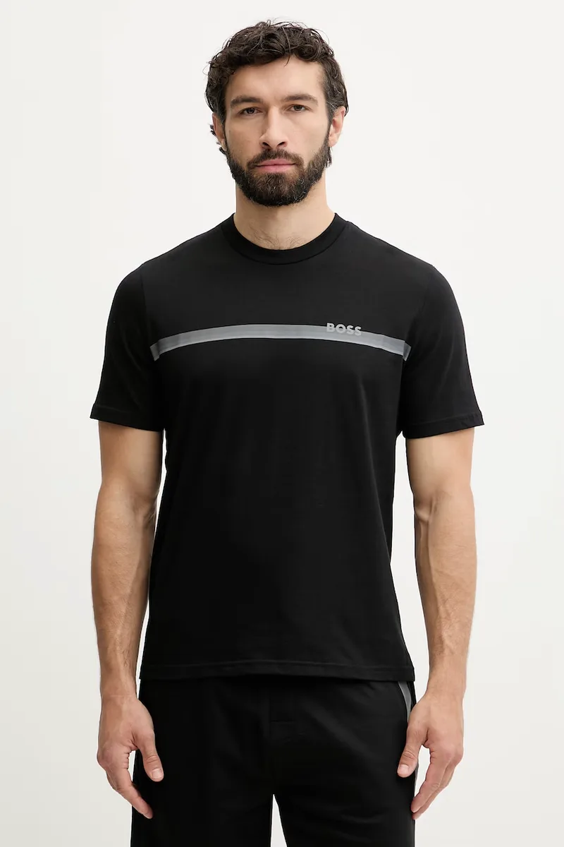 BOSS lounge t-shirt ανδρικό βαμβακερό