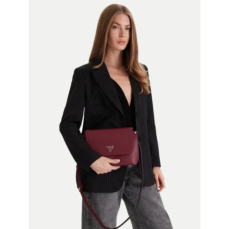 Τσάντα Guess Meridian II HWBG69 74200 Μπορντό