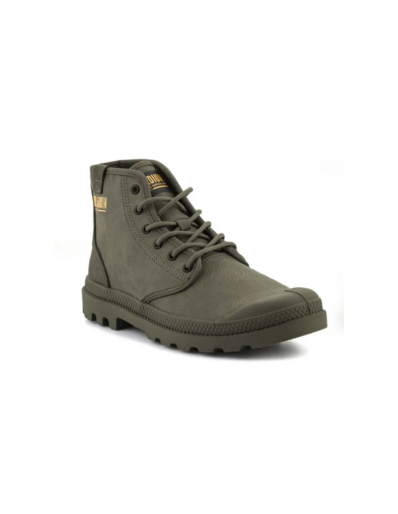 Palladium PAMPA HI COATED U shoes 74375377M Dusky Green