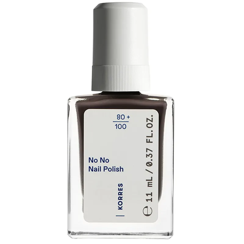Korres No No Nail Polish Βερνίκι Νυχιών Υψηλής Φυσικής Περιεκτικότητας με Λάδι Αμυγδάλου 11ml - 36 Taupe