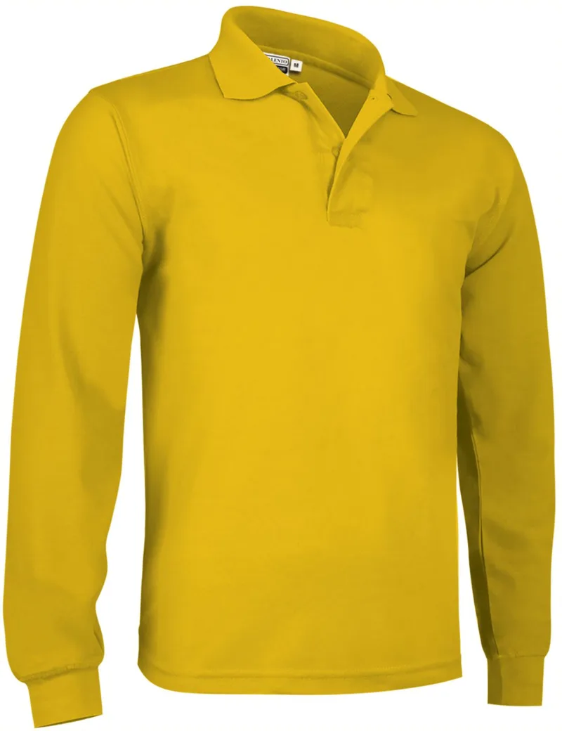 Μακρυμάνικο Polo Shirt PREDATOR Valento POVATOLGS Sunflower Yellow