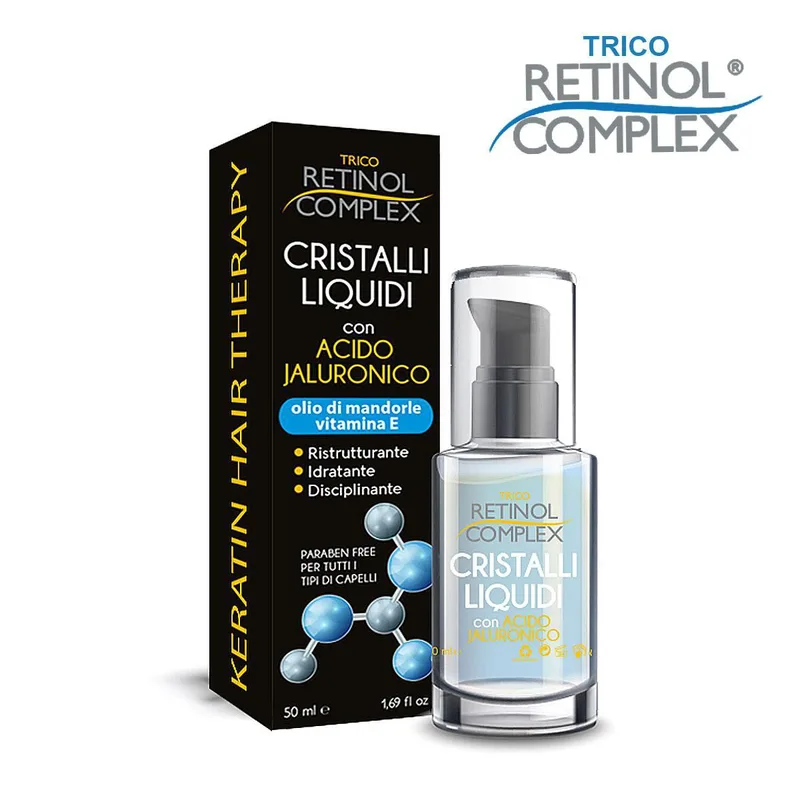 Keratin complex liquid crystals with hyaluronic acid 50 ml