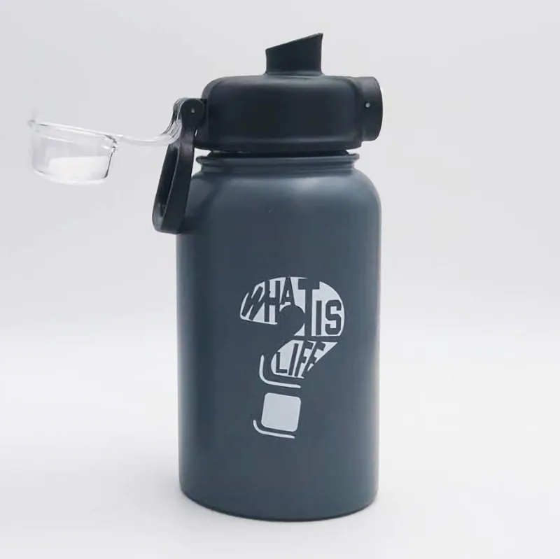 Αθλητικό Ανοξείδωτο Παγούρι 900ml με Επιστόμιο Γκρι