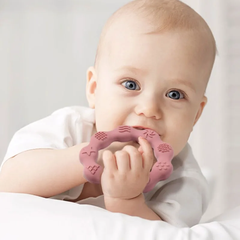 Μασητικό BabyOno Ροζ BN825/02