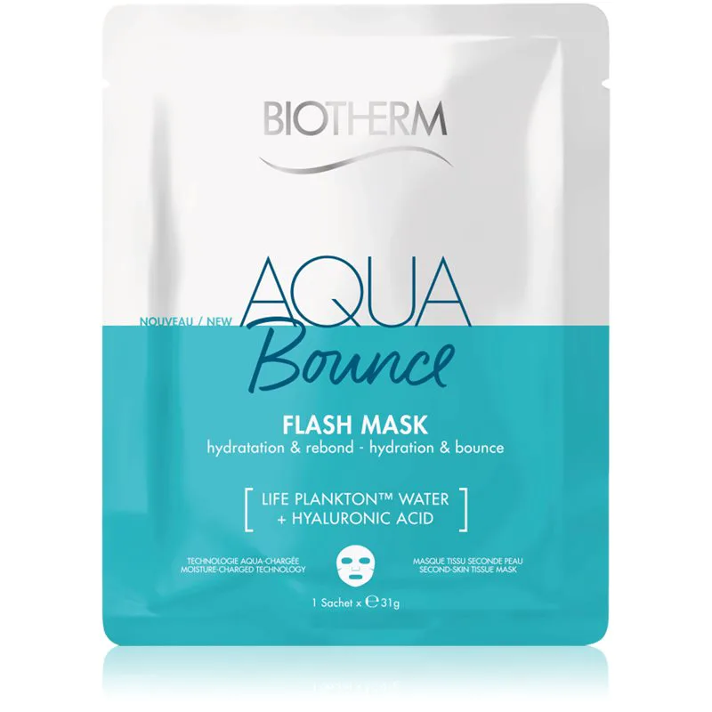 Biotherm Aqua Bounce Flash Mask φύλλο μάσκας 35 γρ