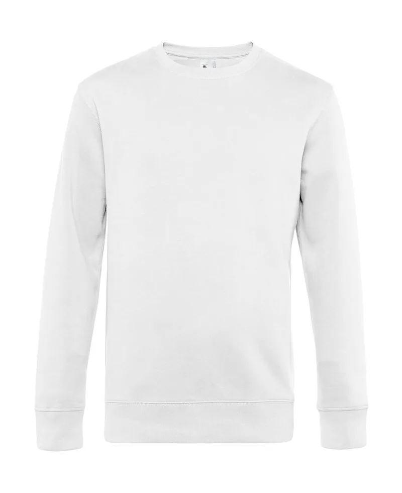 Φούτερ Crewneck WU01K B & C White