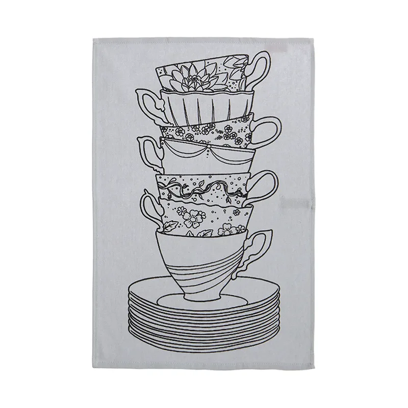 Ποτηρόπανο 40X60 Nef Nef My Cup Of Tea Grey (40x60)