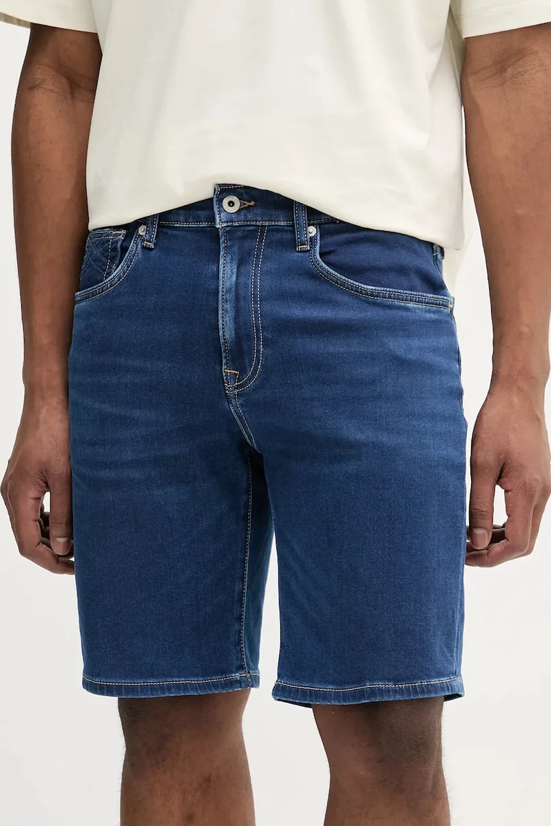 Τζιν σορτς Pepe Jeans RELAXED GYMDIGO SHORT CALLEN