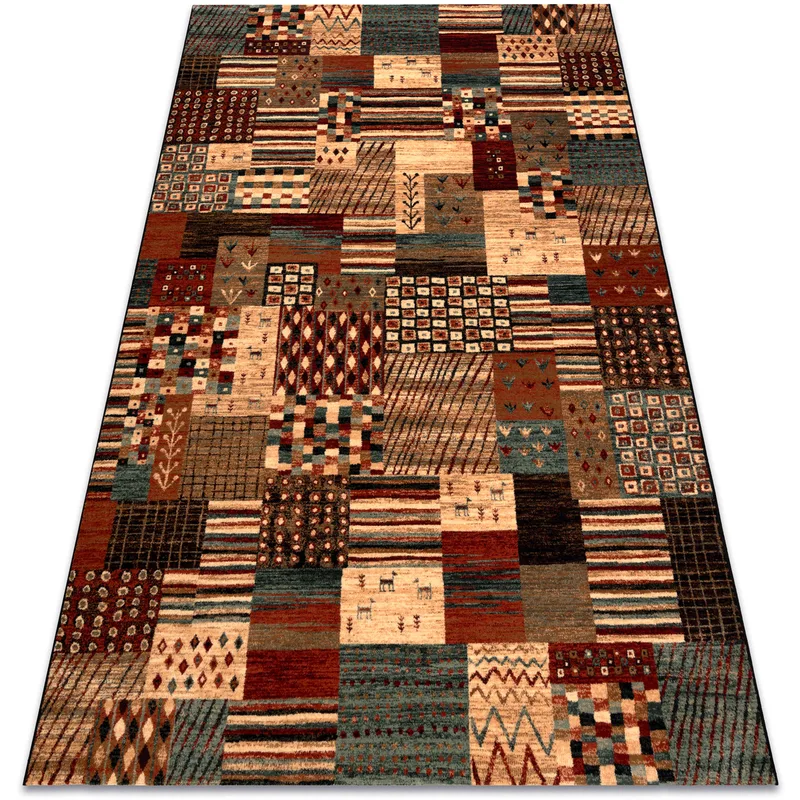 Χαλιά Rugsx Μαλλί χαλί KASHQAI 4353 990 ΚουρελΠ80x160 cm