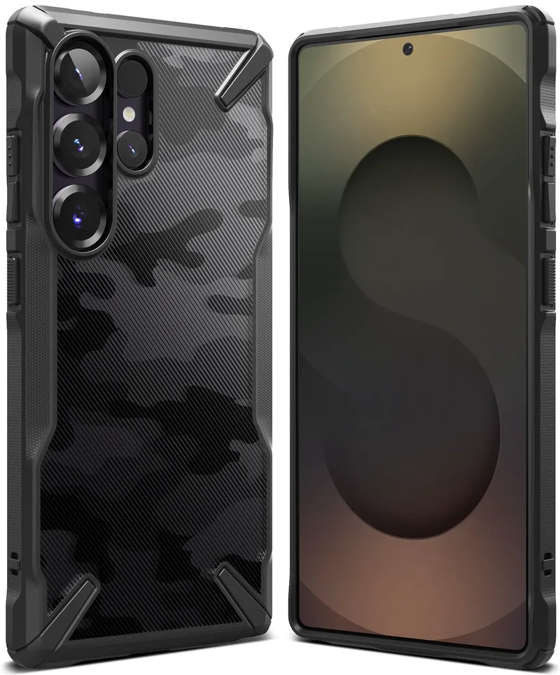Θήκη Samsung Galaxy S25 Ultra Ringke Fusion X Σκληρή - Camo Black (8800274969131)