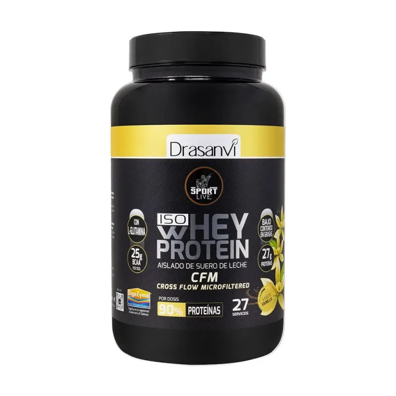Drasanvi Sport Live Vanilla Whey Protein Isolate 800g