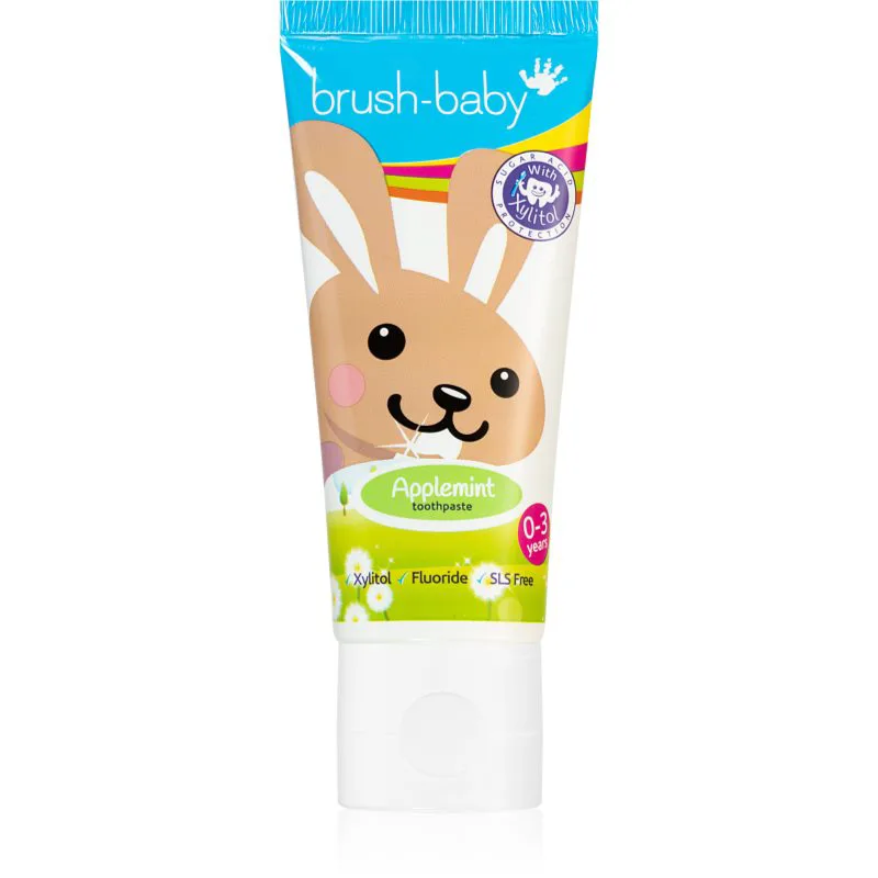 Brush Baby Applemint παιδική οδοντόκρεμα 0 – 36 μήνες 50 ml