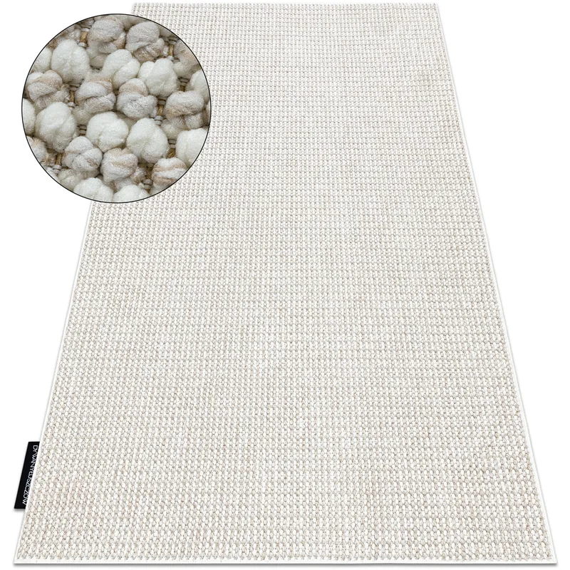 Χαλιά Rugsx Μοκέτα CASABLANCA LOOP λευκό / μπεζ 200x250 cm