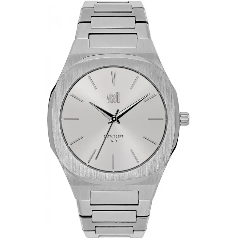 Ρολόι Ανδρικό All Stainless Steel Visetti ZE-SW698SS