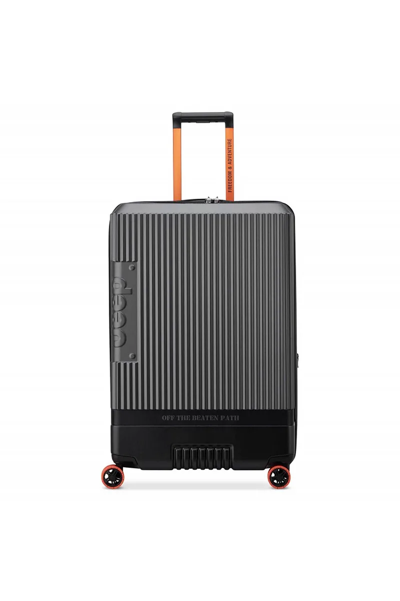 Jeep unisex βαλίτσα 75.5 x 50 x 32 cm "Antracite" - 274682101