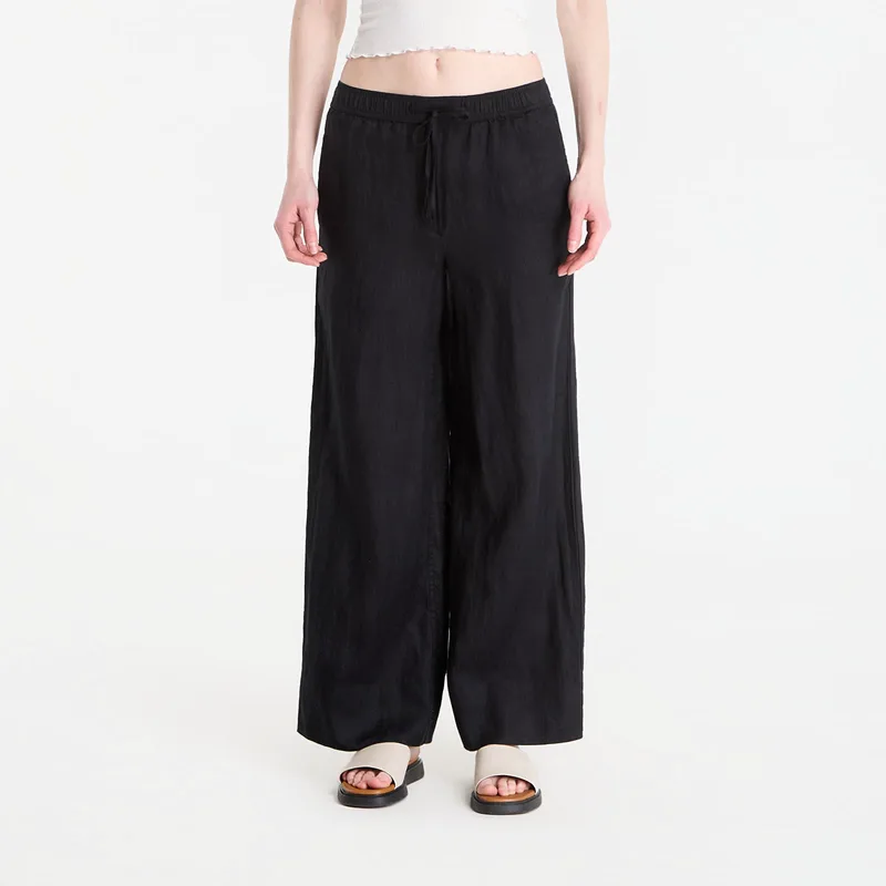 Παντελόνια Tommy Hilfiger Ess Linen Pull On Pants Black M