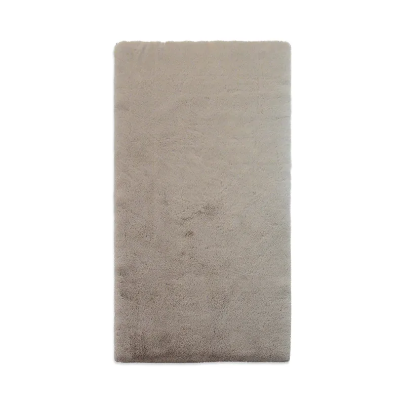 Γούνινο Χαλί Διαδρόμου (80x150) New Plan Puffy FC5 Taupe