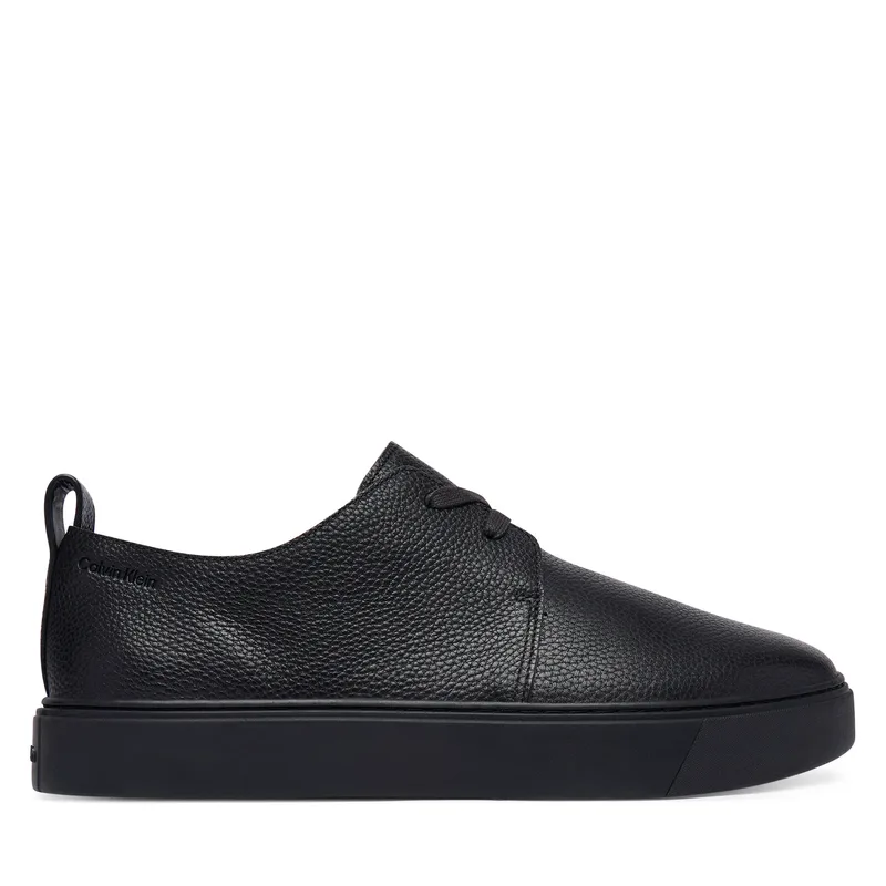 Κλειστά παπούτσια Calvin Klein Hybrid Clean Derby Tum Lth HM0HM02185 Μαύρο