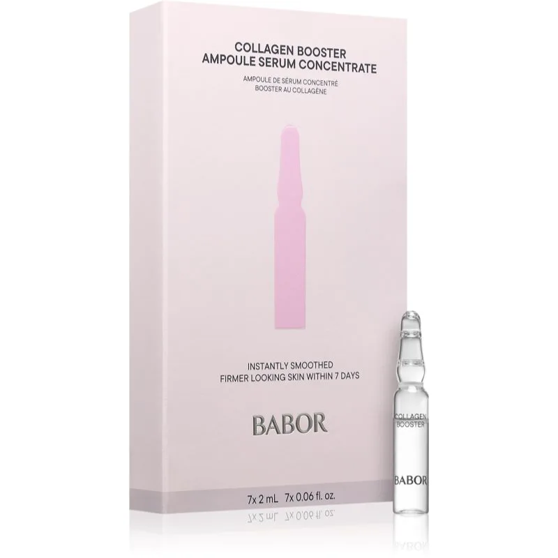 BABOR Ampoule Concentrates Collagen Booster ορός αναπλήρωσης με λειαντικό αποτέλεσμα 7x2 ml