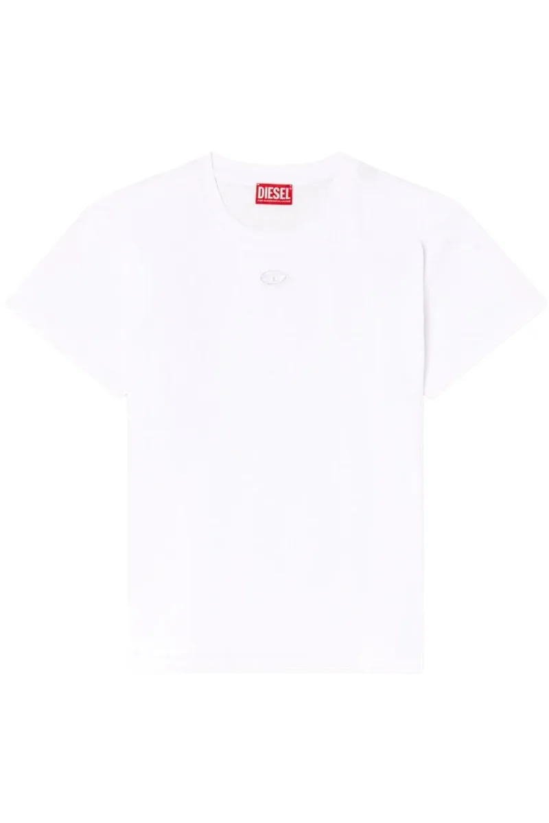 DIESEL T-Shirts T-MAREY T-SHIRT - ΑΣΠΡΟ-A177360NIAX-WHITE