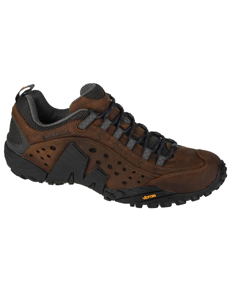 Merrell Intercept J598633 Ανδρικά Ορειβατικά Παπούτσια Καφέ