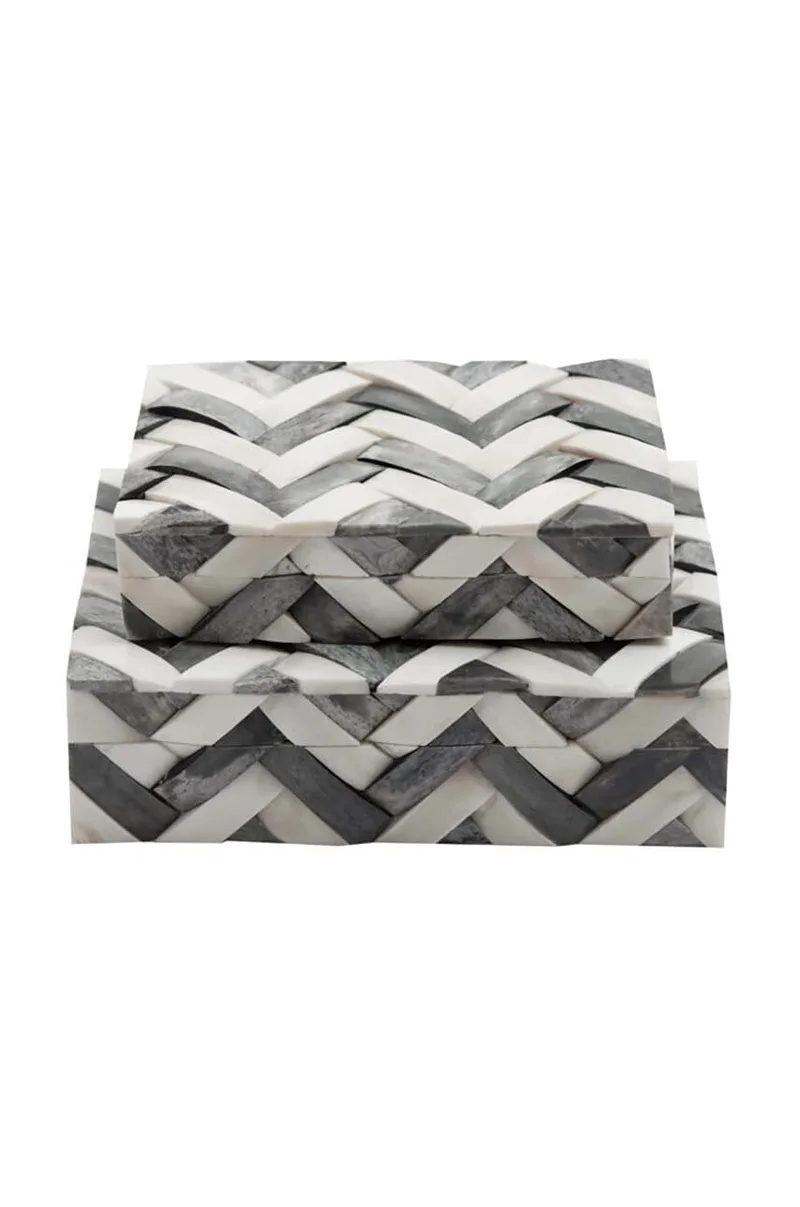 Σετ κουτιών αποθήκευσης AU Maison 2-pack