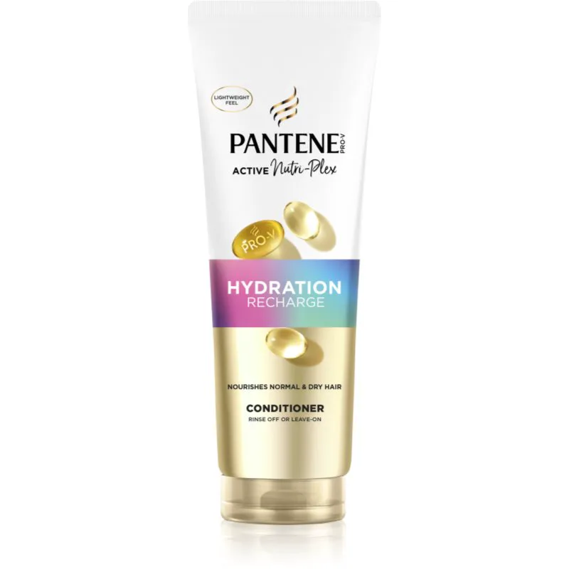 Pantene Pro-V Active Nutri Plex Hydration Recharge ενυδατικό μαλακτικό για ξηρά και κατεστραμμένα μαλλιά 275 ml