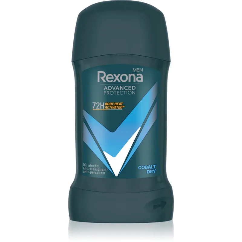Rexona Men Advanced Protection Cobalt Dry στερεό αντιιδρωτικό 72 ώρες για άντρες Cobalt Dry 50 ml